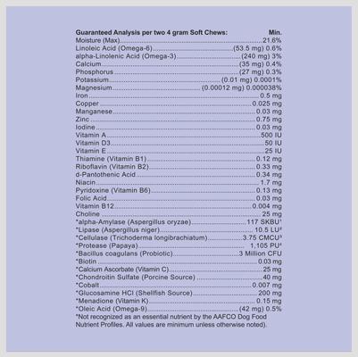 Complete Multi Chicken Flavored Soft Chew Multivitamins for Dogs, 90 count