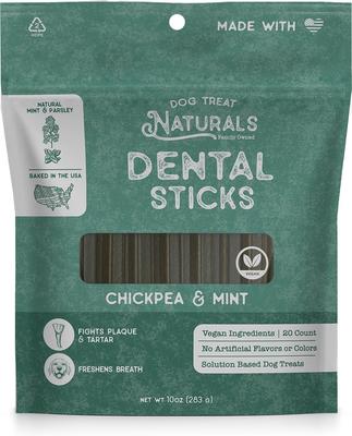 Dental Sticks Chickpea & Basil Dog Treats, 20 count