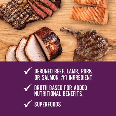 Geo Variety Pack Grain-Free Wet Dog Food, 12.5-oz can, case of 12