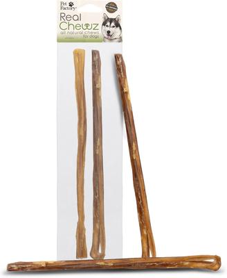 Real Chewz 12-inch Steer Sticks Chewy Dog Treats, 2 count