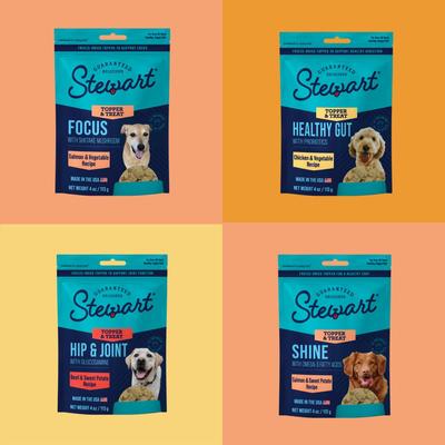 Hip & Joint with Glucosamine, Beef & Sweet Potato Recipe Limited-Ingredient Adult, Freeze-Dried Dog Treats, 4-oz pouch