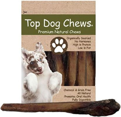 12" Odor-Free Angus Beef Bully Stick Dog Treats, 10 count