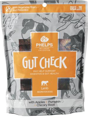 Gut Check Lamb Recipe Dog Treats, 4.5-oz bag