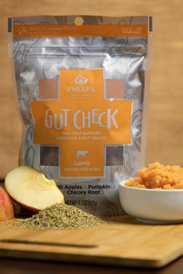 Gut Check Lamb Recipe Dog Treats, 4.5-oz bag