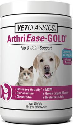 ArthriEase GOLD Hip & Joint Support Dog & Cat Supplement, 120 count