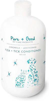 Flea + Tick Dog & Cat Conditioner, 16-fl oz bottle