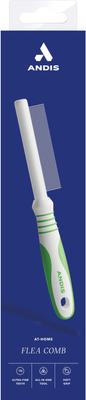 Flea Comb Dog Grooming Tool, Green/White
