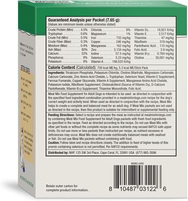 Meal Mix Multivitamin & Mineral Dog Supplement, 30 count