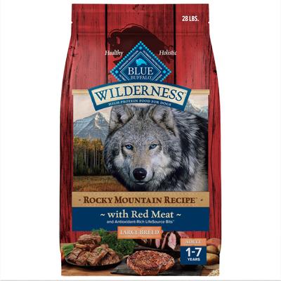 Wilderness Red Meat & Grains Rocky Mountain Recipe High-Protein Large Breed Adult Dry Dog Food, 28-lb bag