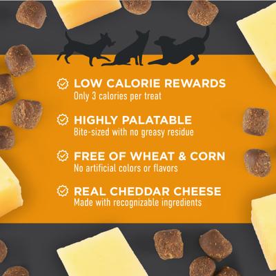 Tricky Trainers with Cheddar Soft & Chewy Dog Treats, 14-oz bag