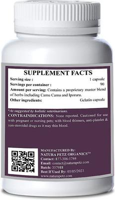 COLL AGAIN MAX COLLAGEN PEPTIDE SUPPORT* Hips, Joint, Bone & Cartilage Support* Cat Supplement, 90 count