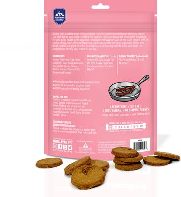 Galletas crujientes de trocitos de tocino sin cereales para perros, bolsa de 14 oz