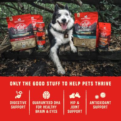 Stella & Chewy's, Wild Red Raw Blend Kibble Grain-Free para perros, varios sabores, 1.59 / 9.53 kg