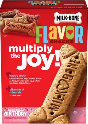 Flavor Snacks Large Biscuit Dog Treats, 60-oz box