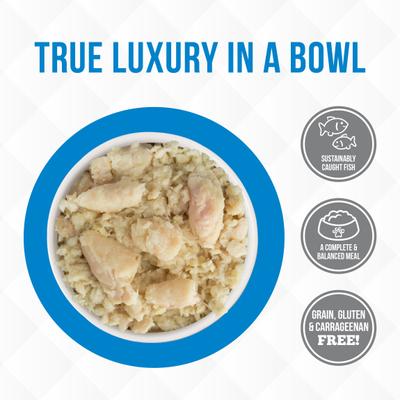 Truluxe Meow Me A River with Basa in Gravy Grain-Free Canned Cat Food, 3-oz, case of 24