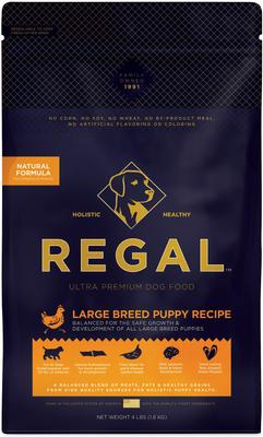 Large Breed Puppy Recipe Dry Dog Food, 4-lb bag