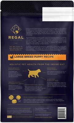 Large Breed Puppy Recipe Dry Dog Food, 4-lb bag
