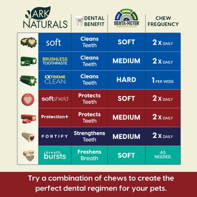 Protection+ Brushless Toothpaste Small Dental Dog Treats, 60 count