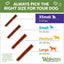 by Wellness Stix Dental Chews Natural Grain-Free Dental Dog Treats, Extra Small, 56 count