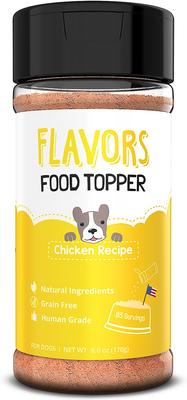 Red Meat Recipe Grain-Free Dog Food Topper & Treat Mix, 3.1-oz bottle