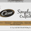 Paquete: Paquete variado de alimento húmedo Cesar Simply Crafted Cuisine Complement + Alimento seco para perros con sabor a pollo rostizado y guarnición de verduras de primavera
