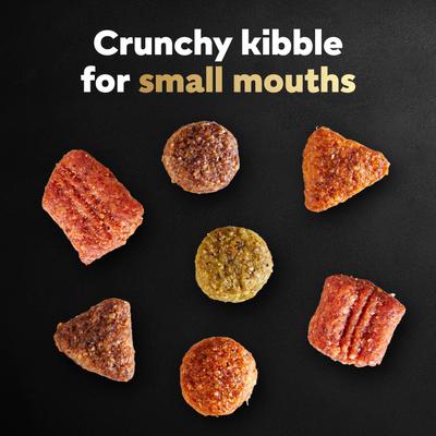 Paquete: Paquete variado de alimento húmedo Cesar Simply Crafted Cuisine Complement + Alimento seco para perros con sabor a pollo rostizado y guarnición de verduras de primavera