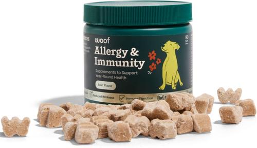 Allergy & Immunity Beef Flavored Chew Supplement for Dogs, 90 count