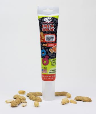 Fill'n Pumpkin Peanut Butter Dog Treat, 5-oz tube