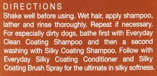 Silky Coating Shampoo for Dogs, 16.9-fl oz bottle