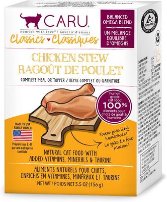 Classic Turkey Stew Grain-Free Wet Cat Food, 5.5-oz, case of 12