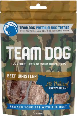 Beef Whistler Dog Freeze-Dried Treats, 3 count