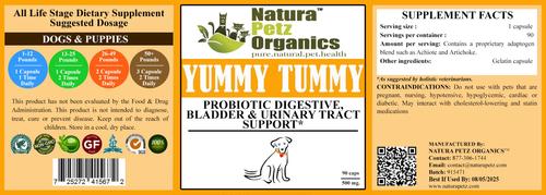 Yummy Tummy Dog Supplement, 90 count