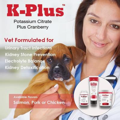 Potassium Gluconate Renal Gel Dog Urinary Supplement, 5-oz tube