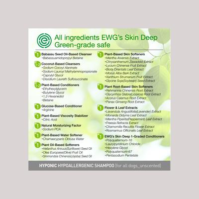 Unscented Natural Therapy Hypoallergenic Dog Shampoo, 10.1-fl oz bottle