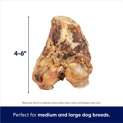 Made in USA Beef Knuckle Bone Dog Treat, 3 count