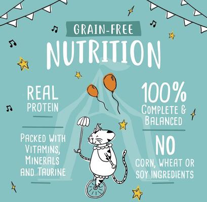 Kitten Pate Chicken Recipe Grain-Free Canned Cat Food, 3-oz can, case of 4