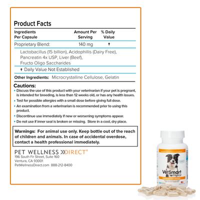 Probiotic Nutrient Enhancer Dog Supplement, 60 count, case of 3