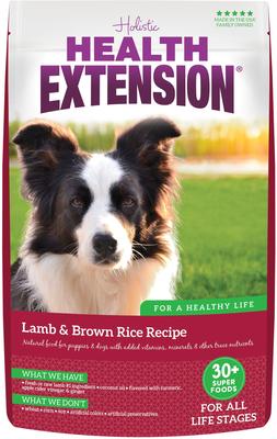 Lamb & Brown Rice Dry Dog Food, 15-lb bag