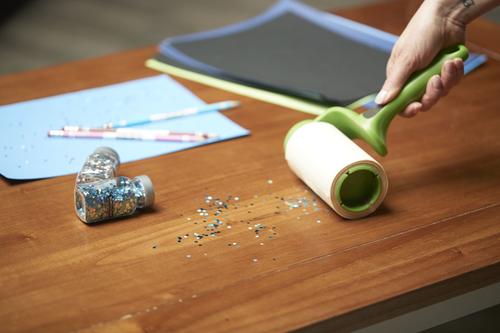 Giant Extreme Stick T-Handle Pet Lint Roller, 70 sheets