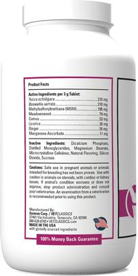 Pain Plus Extra Strength Chewable Tablets Dog Supplement, 120 count