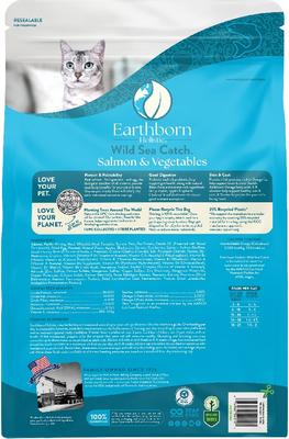 Wild Sea Catch Salmon & Vegetables Grain-Free Dry Cat Food, 12.5-lb