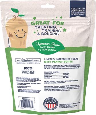 Rewards Peanut Butter Flavored Crunchy Biscuit Dog Treats, 14-oz bag