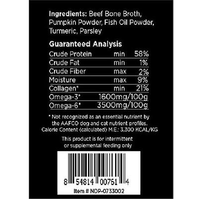 Original Blend Beef Bone Broth Dry Dog & Cat Food Topping, 16-oz jar