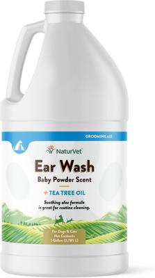 Aloe & Baby Powder Scent Dog & Cat Ear Wash, 16-fl oz bottle