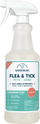 Natural Flea, Tick & Mosquito Spray for Dogs & Cats, Cedarwood, 4-fl oz bottle