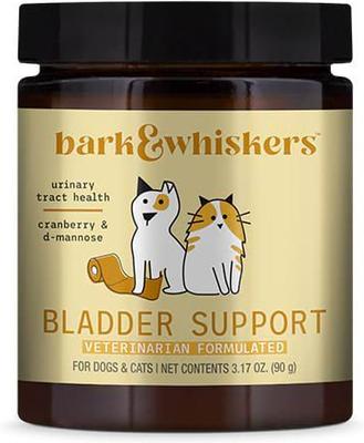 Bladder Support Powder Supplement for Dogs & Cats, 3.17-oz bottle