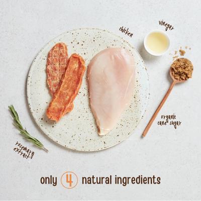 Bundle: Full Moon Natural Cuts Sliced Pork Jerky + Chicken Jerky Dog Treats