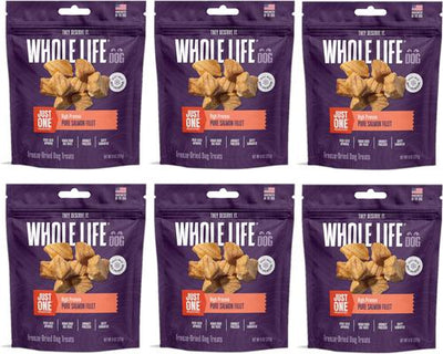 Just One Salmon Value Pack Freeze-Dried Dog & Cat Treats, 8-oz bag, case of 6