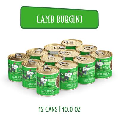 Cats in the Kitchen Lamb Burgini Lamb Au Jus Grain-Free Wet Cat Food, 10-oz, case of 12
