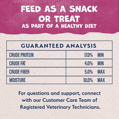 Rewards Small Breed Venison Flavored Crunchy Biscuit Dog Treats, 8-oz bag